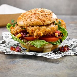 Jerk Chicken Burger